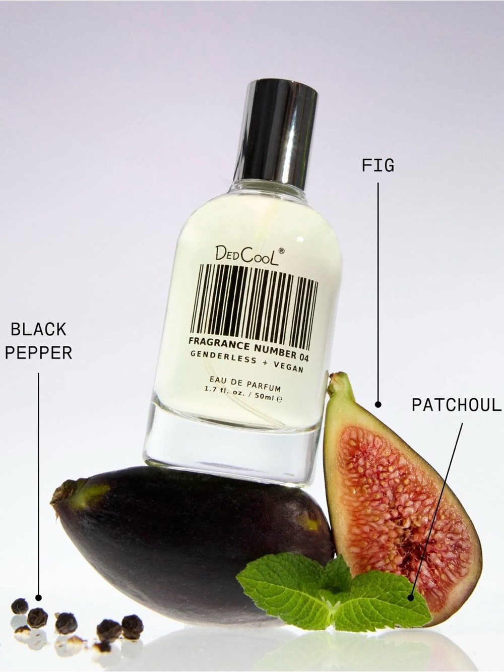 DedCool Number 04 Eau de Parfum - Fig / Patchoul / Black Pepper FULL SIZE